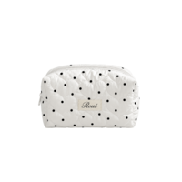 CUSTOM SMALL LOVE AT FIRST DOT TOILETRY BAG