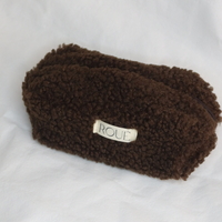 XSMALL FUDGE TEDDY TOILETRY BAG