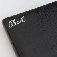 CUSTOM CROCO LEATHER PLANNER IN THE LEXINGTON