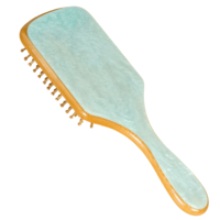 BIG CUSTOM VANITY HAIR BRUSH in AQUAMARINE