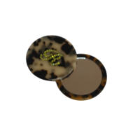 CUSTOM PОCKET MIRROR IN COCO