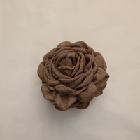 BIG Rosette Clip in MOCHA