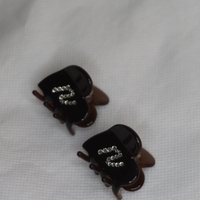 CUSTOM HEART MIDI CLIP SET IN ESPRESSO SHOT