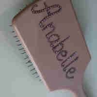 BIG CUSTOM ETOUPE HAIR BRUSH