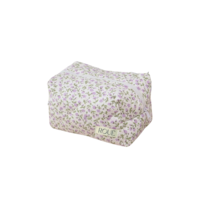 CUSTOM SMALL JARDIN DE TULIPES TOILETRY BAG