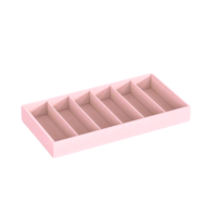 ROUÉ HAIR CLIPS VELVET VANITY TRAY in FROZEN YOGHURT