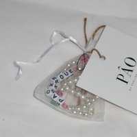 ROUÉxPÂO TULIPE toiletry bag charm