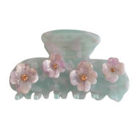 BIG AQUA BLOOM PRE-MADE CLIP