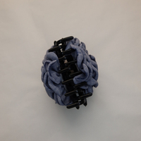 SMALL Rosette Clip in DENIM