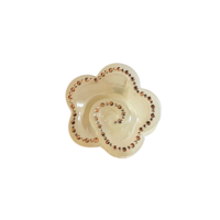 CUSTOM CRÉME ROSE CLIP