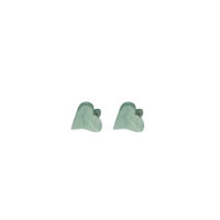 CUSTOM HEART MINI CLIP SET IN MINT