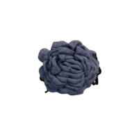 SMALL Rosette Clip in DENIM