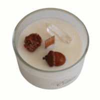 The Brûlé d’Automne Crystal Candle