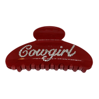 CUSTOM LARGE ROUÉ COWGIRL CLIP