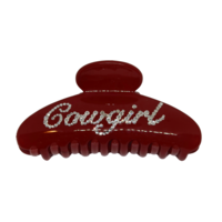 CUSTOM LARGE ROUÉ COWGIRL CLIP