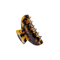 CUSTOM LARGE GLAZED BURNED COCO CLIP