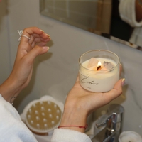 The CLARTÉ MYSTIQUÉ CRYSTAL candle