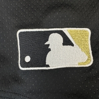 Majestic MLB New York Yankees Black Baseball Buttons Jersey (S)