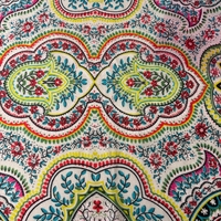 Codello scarf Happy Heimat with ornaments and heart