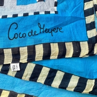 Coco de Mer памучен принт шал