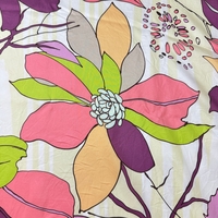 Vintage Sport Missoni Floral oversized silk scarf / pareo (133 × 133 cm)