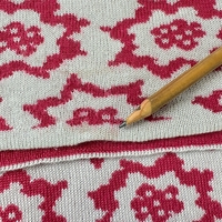 Oleana плетен потник вълна и коприна (L)