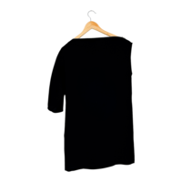 Alexander McQueen Black Zip Boat Neck Midi Dress (IT40/M)
