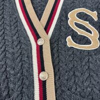 Sandro Tommy Double S Oversized Cardigan (1)