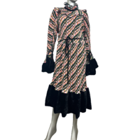Tory Burch Pleated Ruffle Dress (US12)