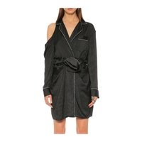 Alexander Wang Pajama Wrap Dress (0)