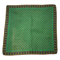 No brand копринен принт шал 66x66