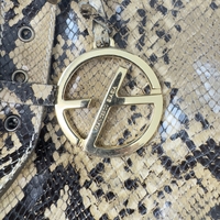 Francesco Biasia Snake Leather Bag