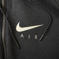 Мъжки суитшърт Nike Air NSW с цип и качулка, черен, размер S