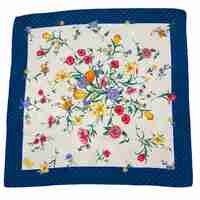 Gucci Floral Silk Scarf