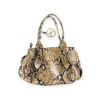 Francesco Biasia Snake Leather Bag