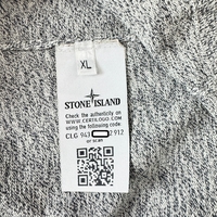 Stone Island Crewneck Linen Blend Compass Sweater (XL)