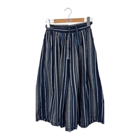 Vintage Kenzo Paris Culottes панталон с висока талия и райета (FR40)