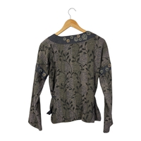 Gudrun Sjöden Cotton Floral Embroidered Jacket (M)