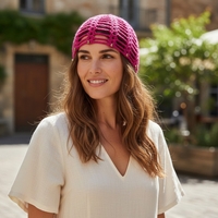 Handmade ръчно плетена шапка (S/M)