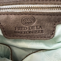 Fred De La Bretoniere Leather Shoulder Bag