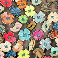 Octopus Style Abba ръчно изработена кожена чанта