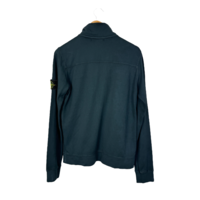 Stone Island 1/4 Zip Button Up Sweatshirt (M)