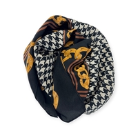 No brand копринен принт шал 86x86