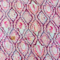 Fisba Stoffels копринен принт шал 75x75