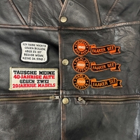 Akaso Leather Biker Vest (M)