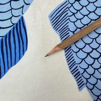 Felicitas Queisser Silk Print Scarf 76x76