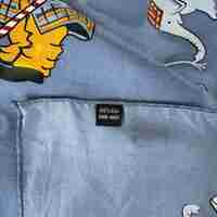 No brand копринен принт шал 88x88