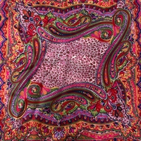 Codello копринен принт шал 53x53