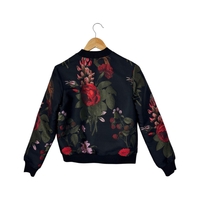 YAS Floral Bird Bomber Jacket (S)