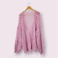 No brand ръчно плетена жилетка (OS)